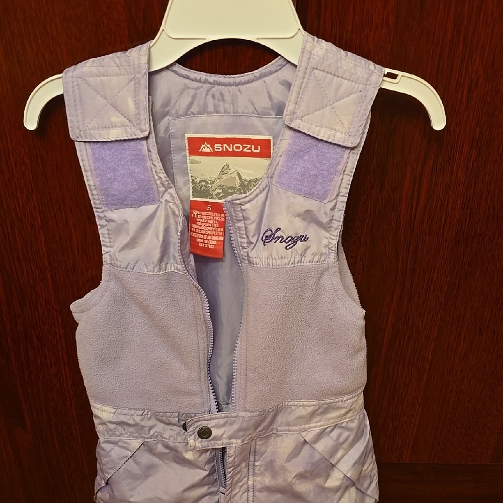 Pastel Lavender Overalls with Built-in Belt and Lightweight Fabric